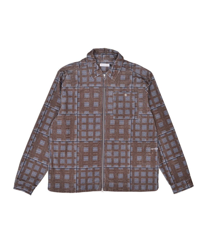 Pop Gilles de Brock Corduroy Check Overshirt