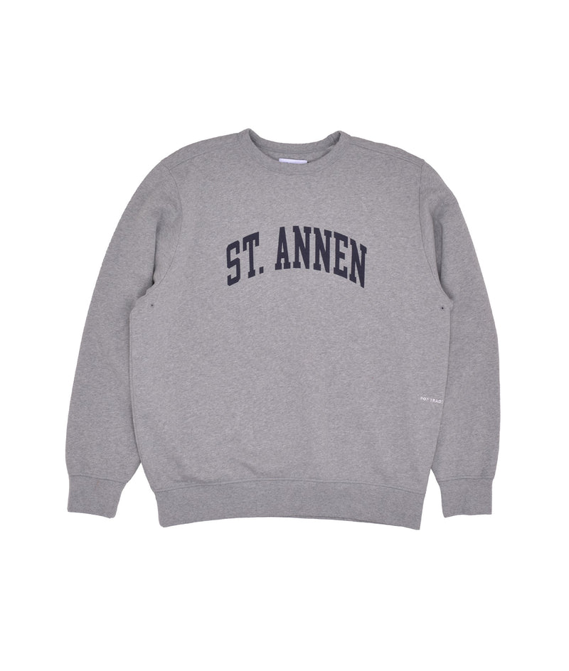 Pop St Annen Crewneck Sweat Light Heather Grey