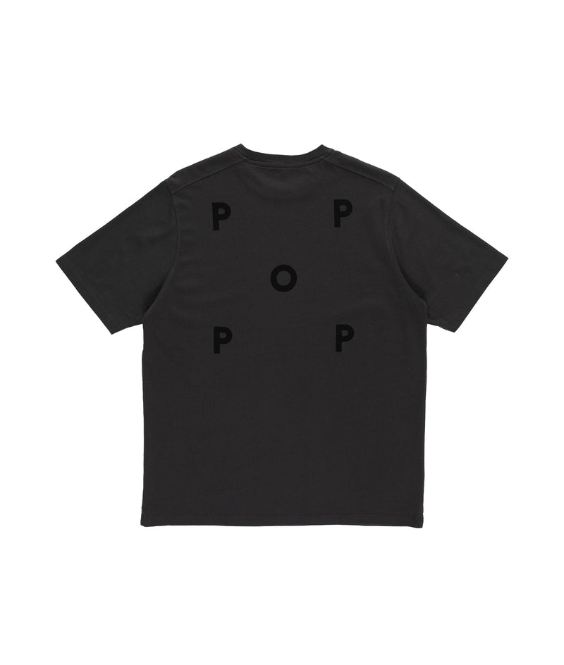 Pop Logo T-Shirt Anthracite/Black