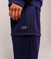 Pop Pub Zip Off Track Pants Navy