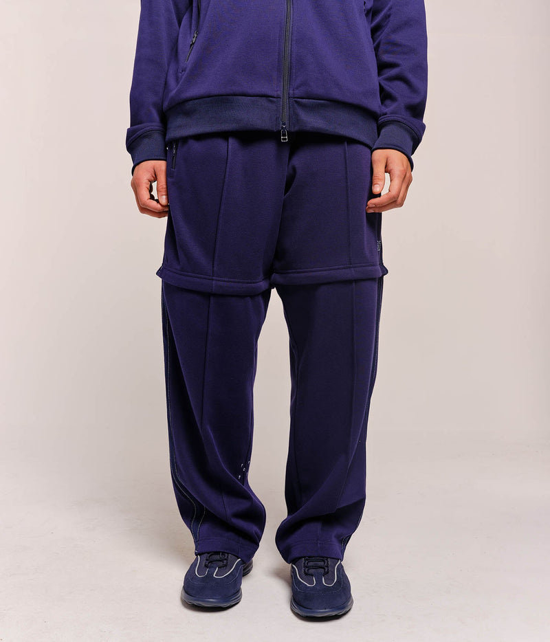 Pop Pub Zip Off Track Pants Navy