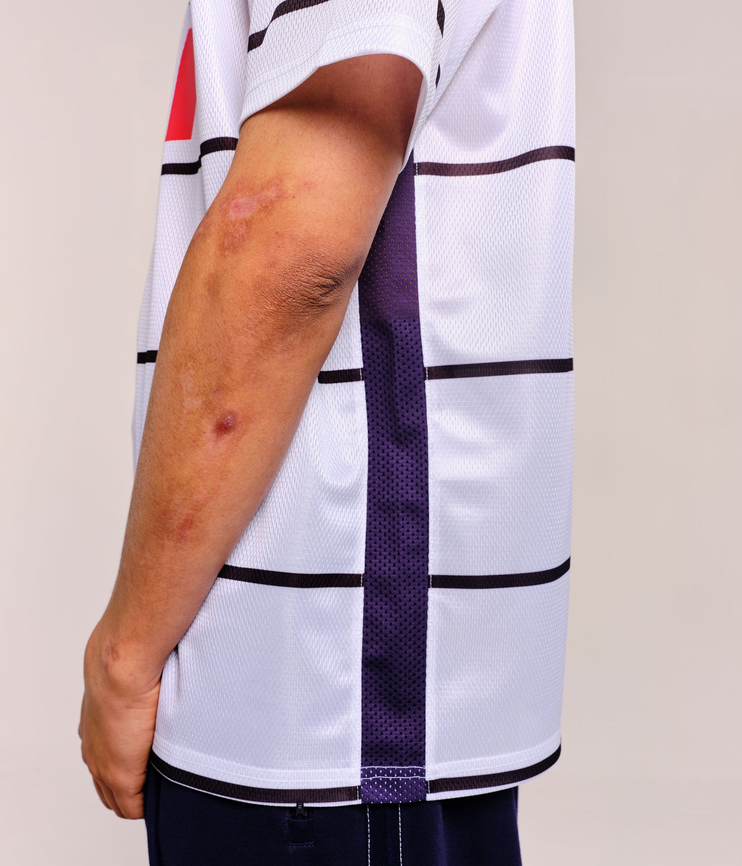 Pop Sportif Shortsleeve Shirt White/Black