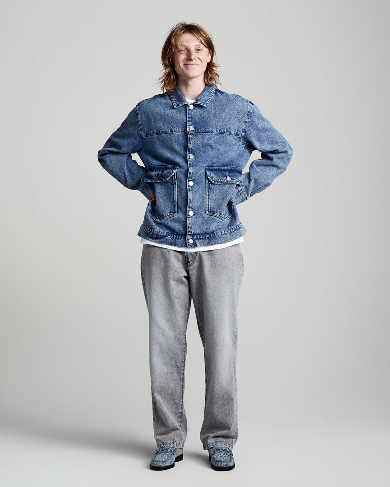 DRS Denim Jacket Stonewashed