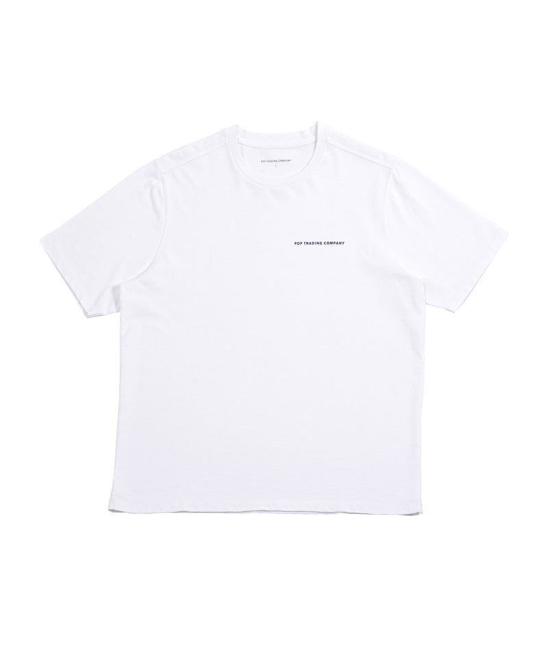 Pop Logo T-Shirt White/Limoges