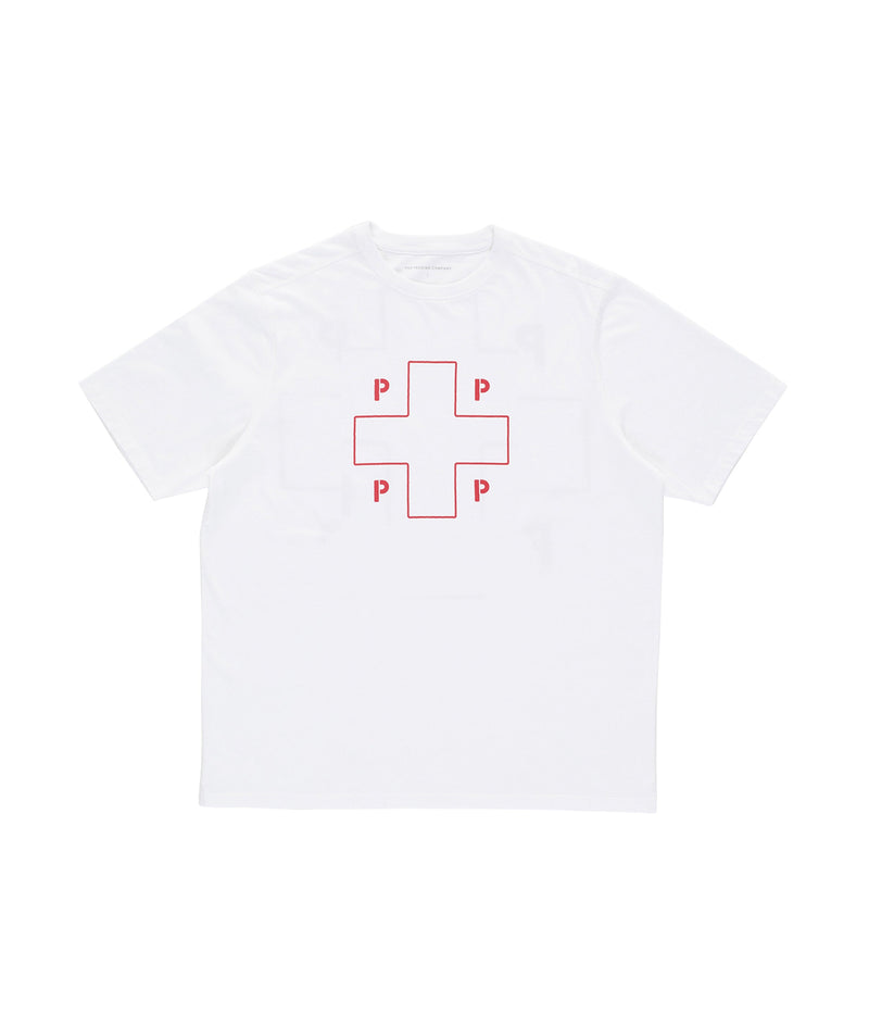 Pop Lifesaver Logo T-Shirt White