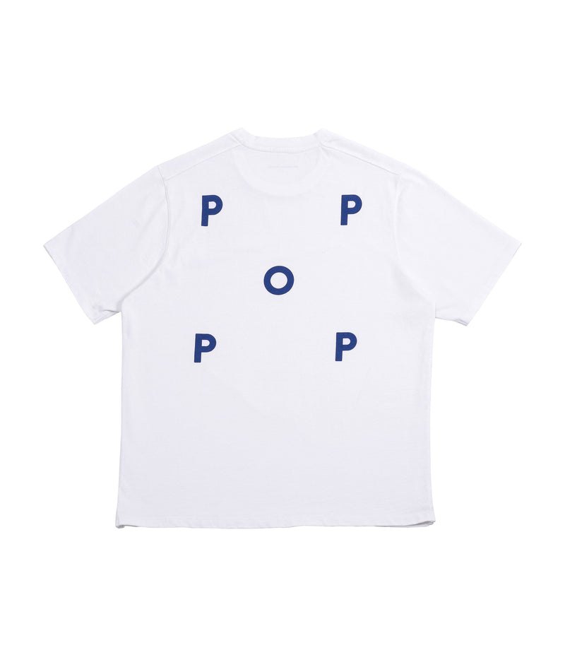 Pop Logo T-Shirt White/Limoges