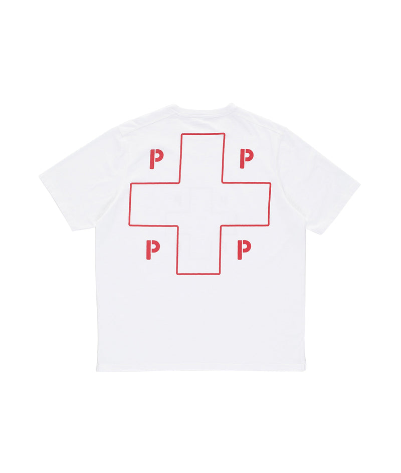 Pop Lifesaver Logo T-Shirt White