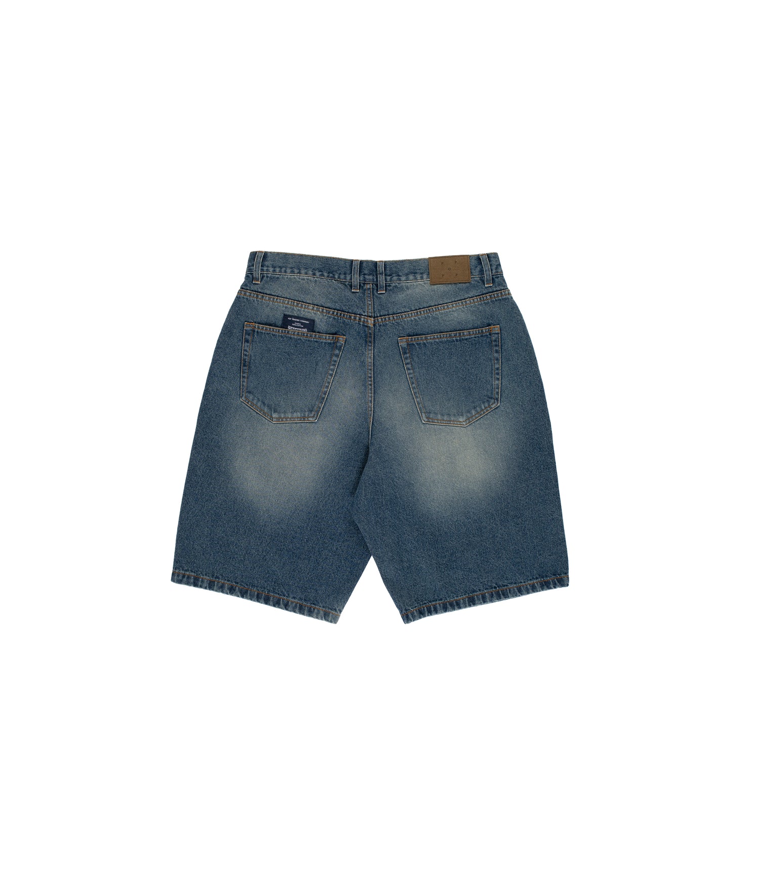 Pop Longer DRS Short Washed Denim