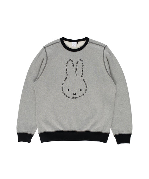 Featured Product Image Of Miffy & Pop Exclusive Crewneck Sweat Heather Grey/Black