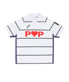 Pop Sportif Shortsleeve Shirt White/Black