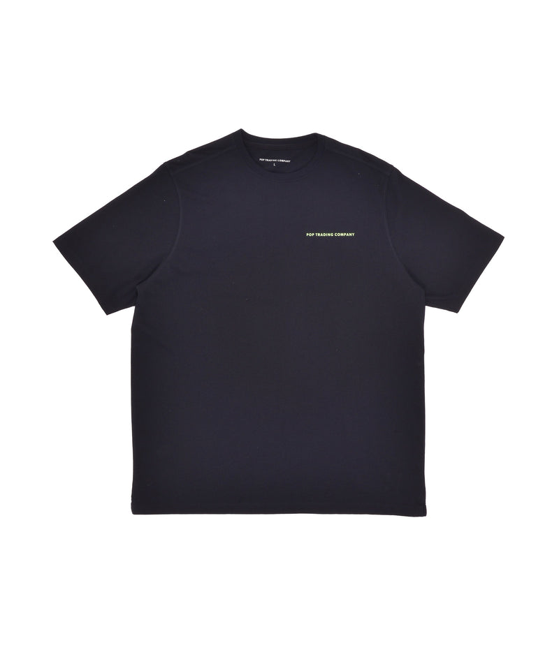 Pop Logo T-Shirt Black/Jade Lime