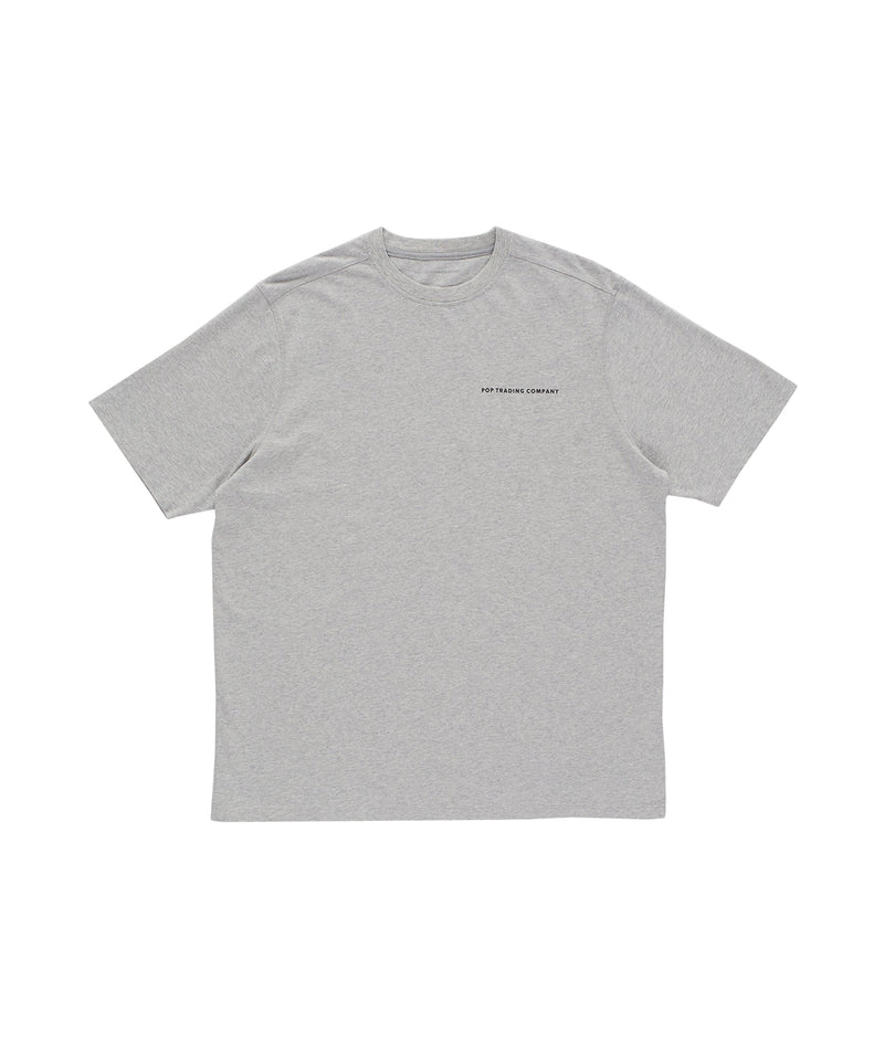 Pop Reflective Logo T-Shirt Grey Heather