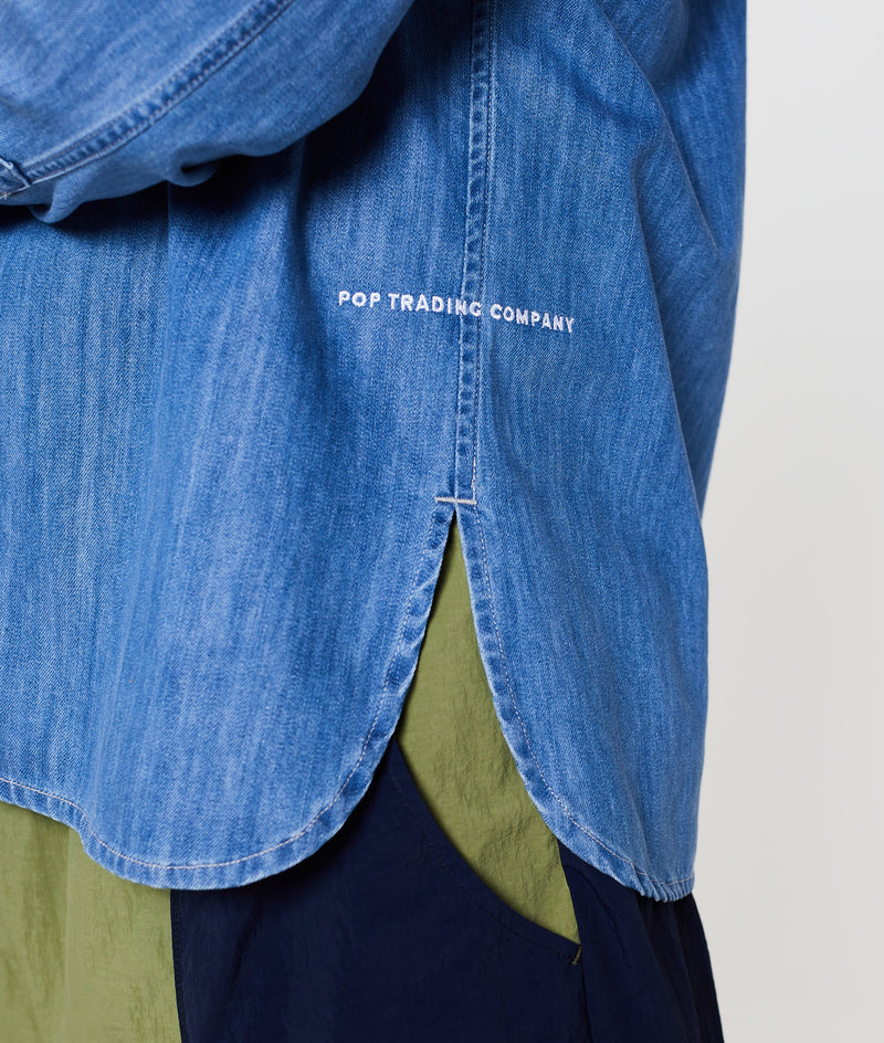 Pop Crest BD Shirt Denim