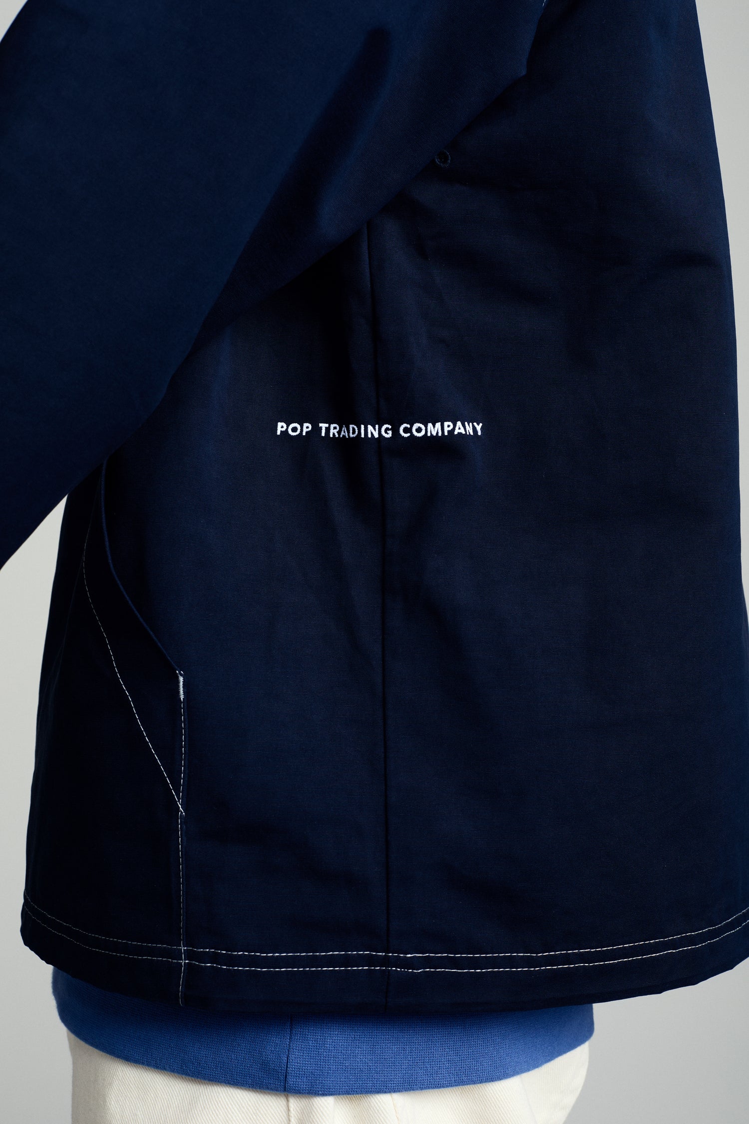 Pop DRS Hooded Halfzip Jacket Navy