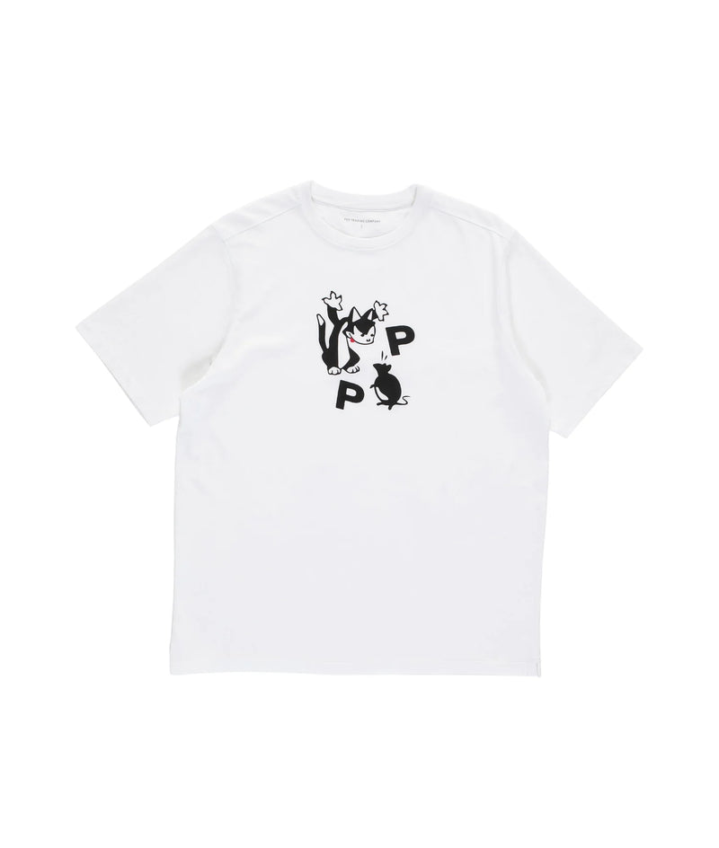 Pop Catch T-Shirt White