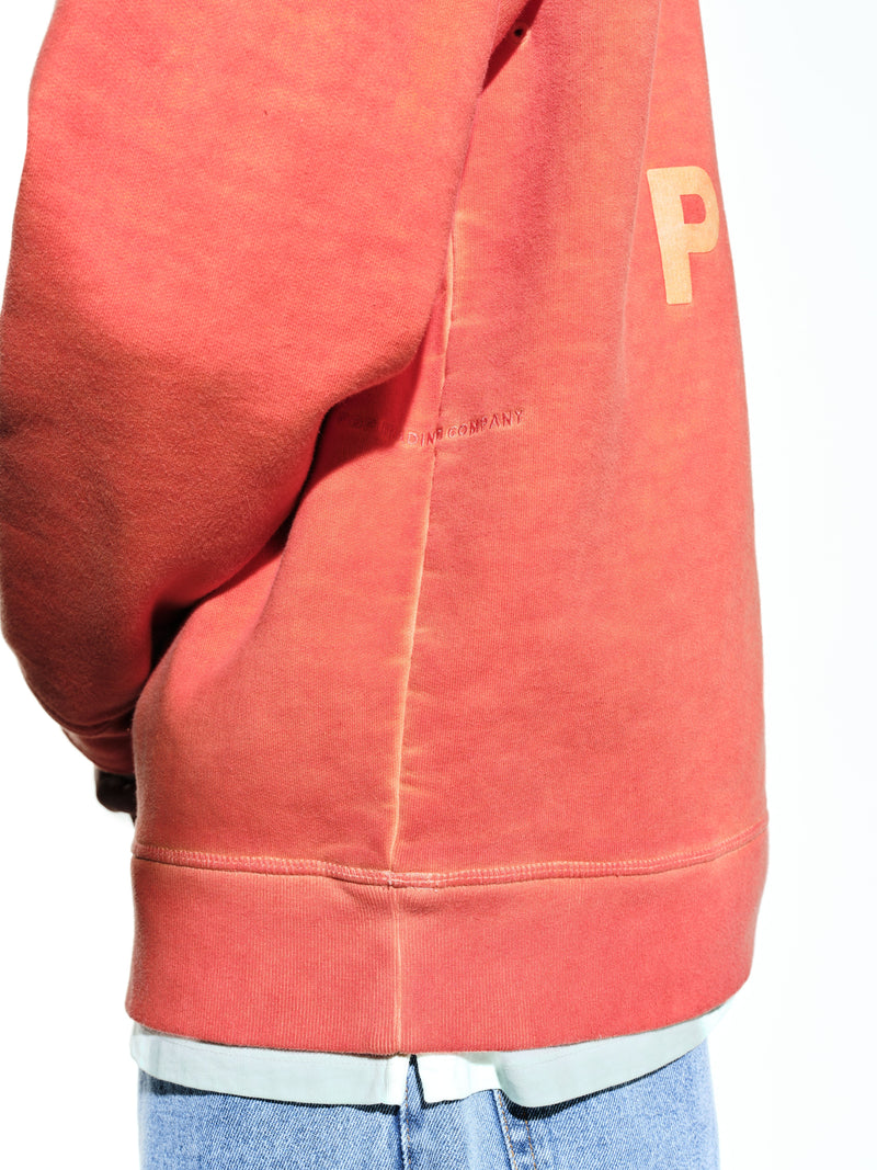 Pop Logo Crewneck Sweat Island Poppy