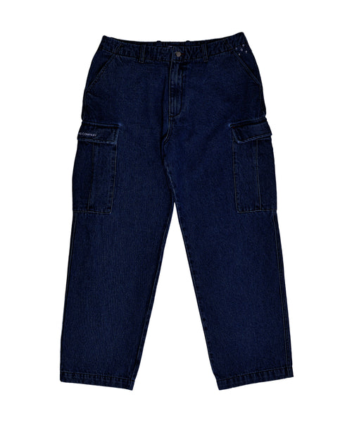 Featured Product Image Of Pop Denim Cargo Pants Dark Stonewash