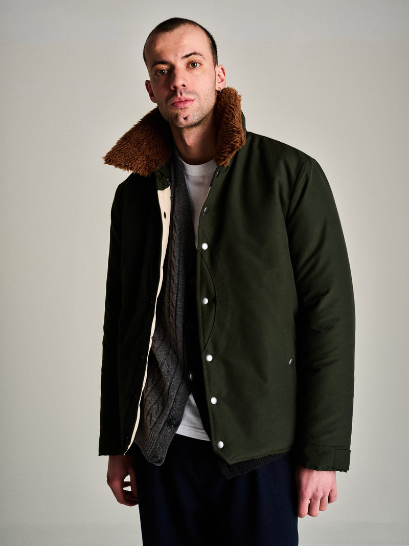 Pop Padded Jacket Duffel Green
