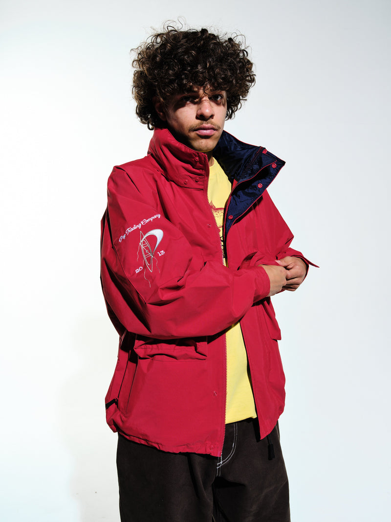 Pop Nautical Jacket Haute Red