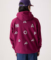 MAAP & Pop Logo Hooded Sweat Purple Potion