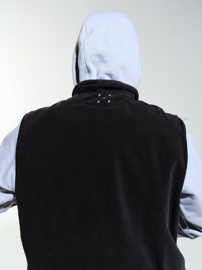 Pop Reversible Safari Vest Anthracite