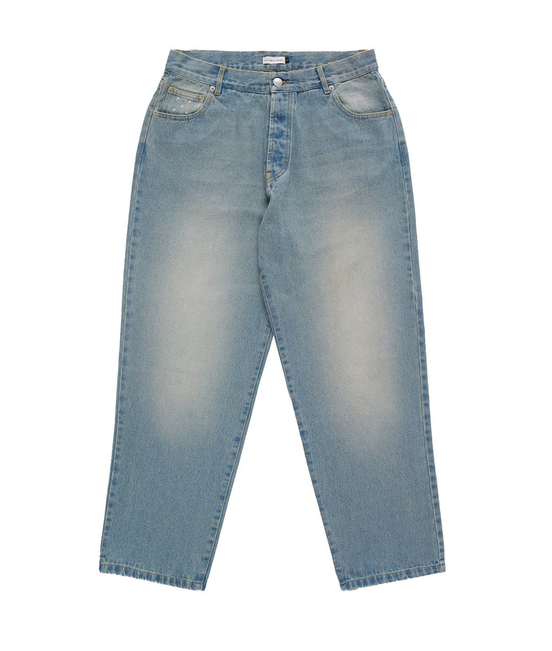 Pop Drs Pant Washed Denim