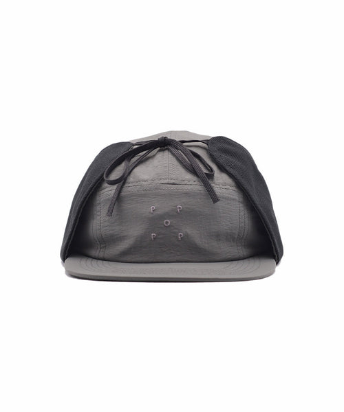 Featured Product Image Of Pop Earflap 5 Panel Hat Charcoal