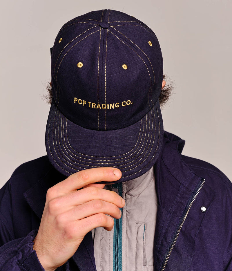 Pop Flexfoam Sixpanel Hat Dark Navy
