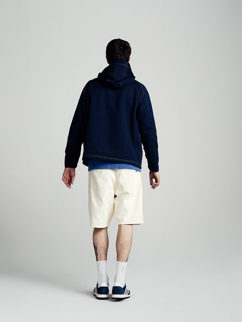 DRS Hooded Halfzip Jacket Navy