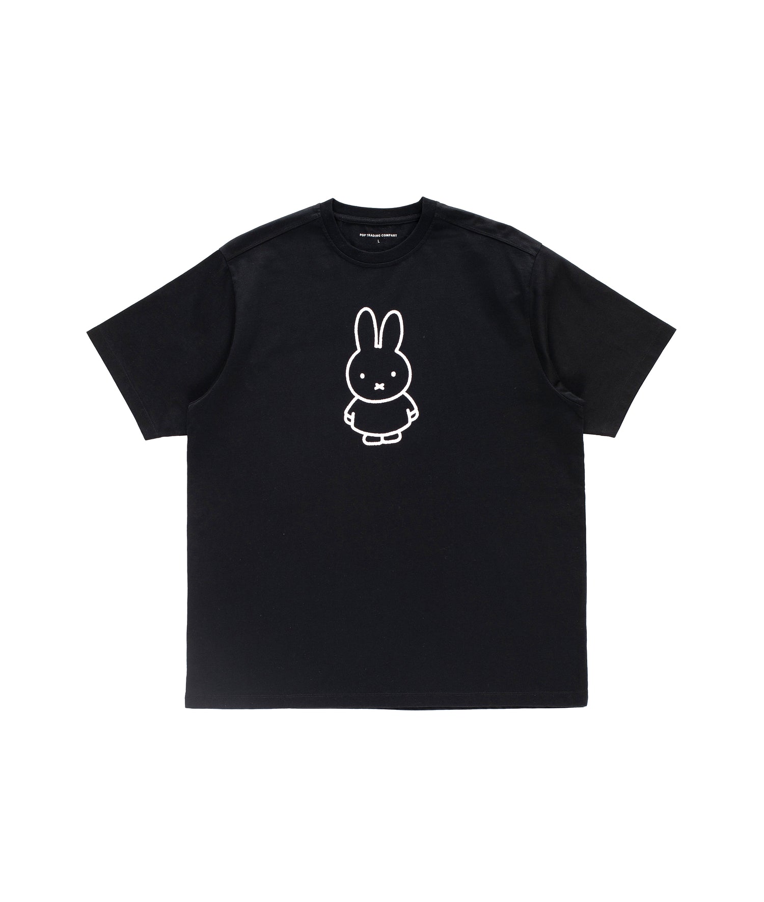 Miffy & Pop Exclusive FS BS Logo T-Shirt Black