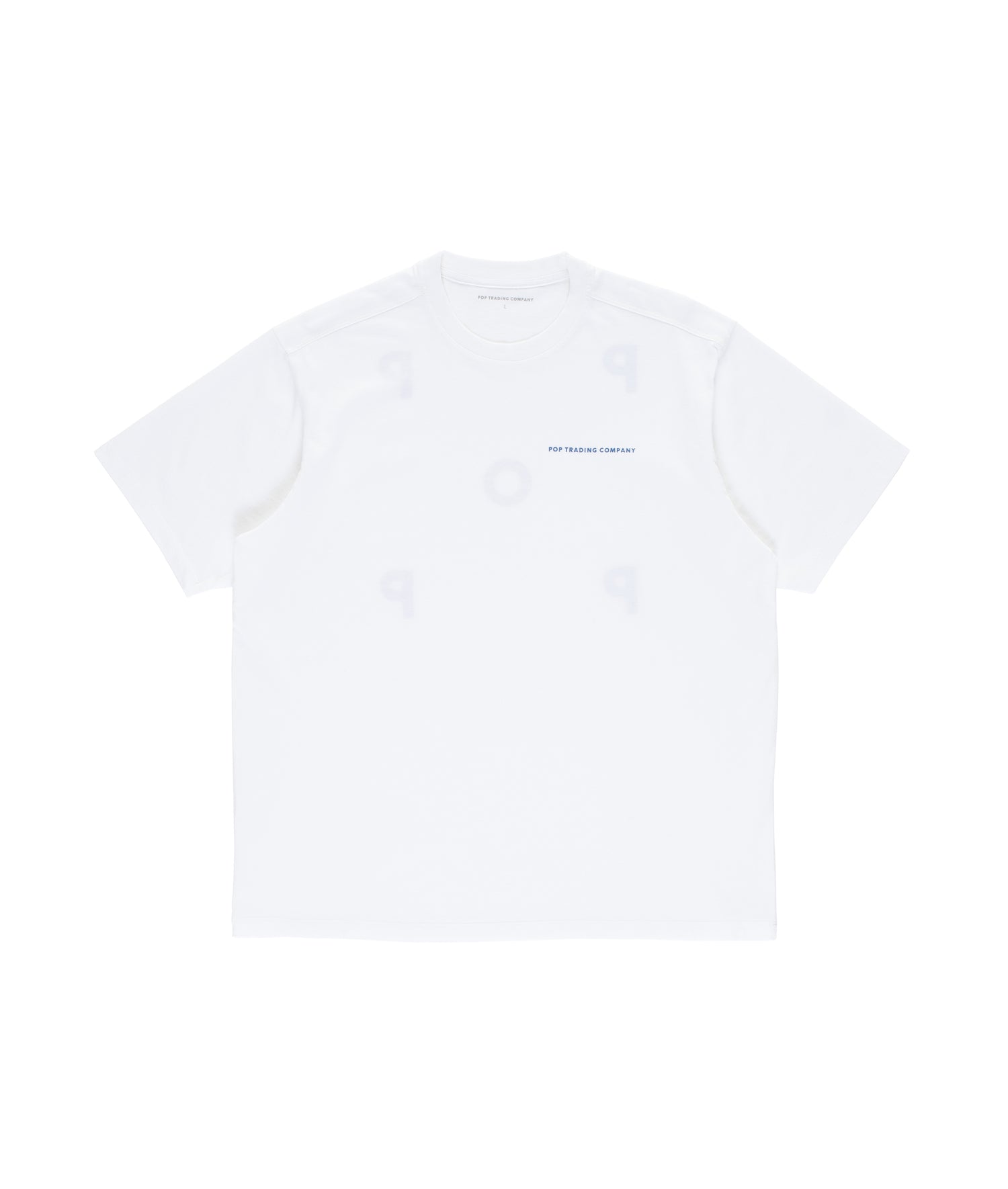 Logo T-Shirt White/Dutch Blue