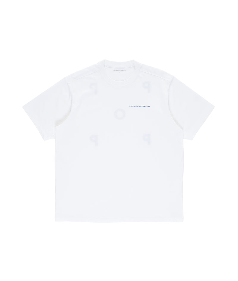 Logo T-Shirt White/Dutch Blue