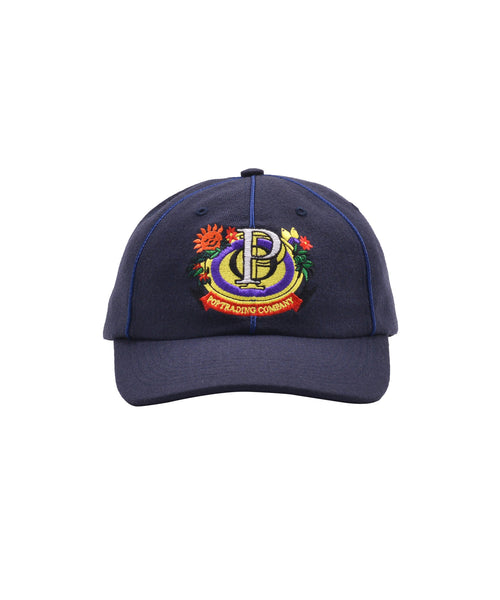 Featured Product Image Of Pop Floral Crest Sixpanel Hat Navy