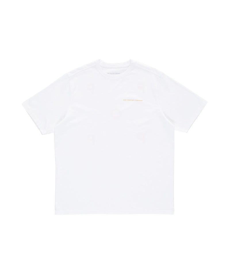 Pop Logo T-Shirt White/Island Poppy