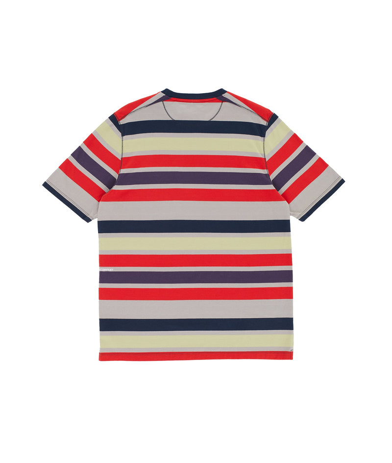 Pop Striped Pocket T-Shirt Multicolour