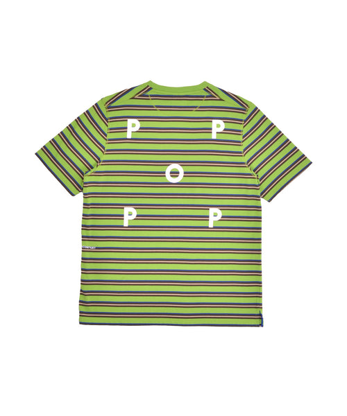 Featured Product Image Of Pop Striped Logo T-Shirt Foliage