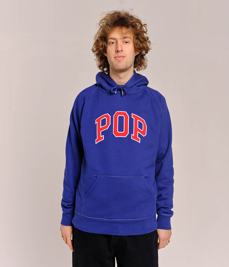 Pop Arch Hooded Sweat Twilight Blue