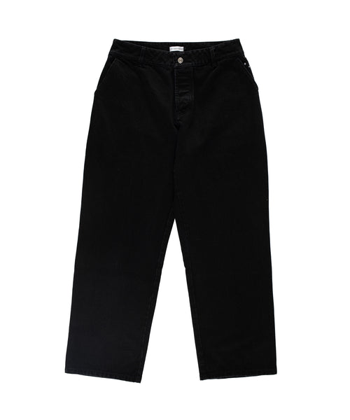 Featured Product Image Of Pop Beattie Denim Pants Rinsed Black