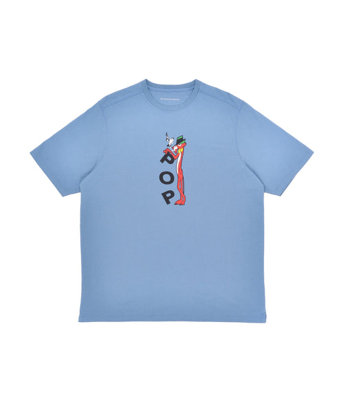 Featured Product Image Of Pop Cool Cat T-Shirt Blue Shadow