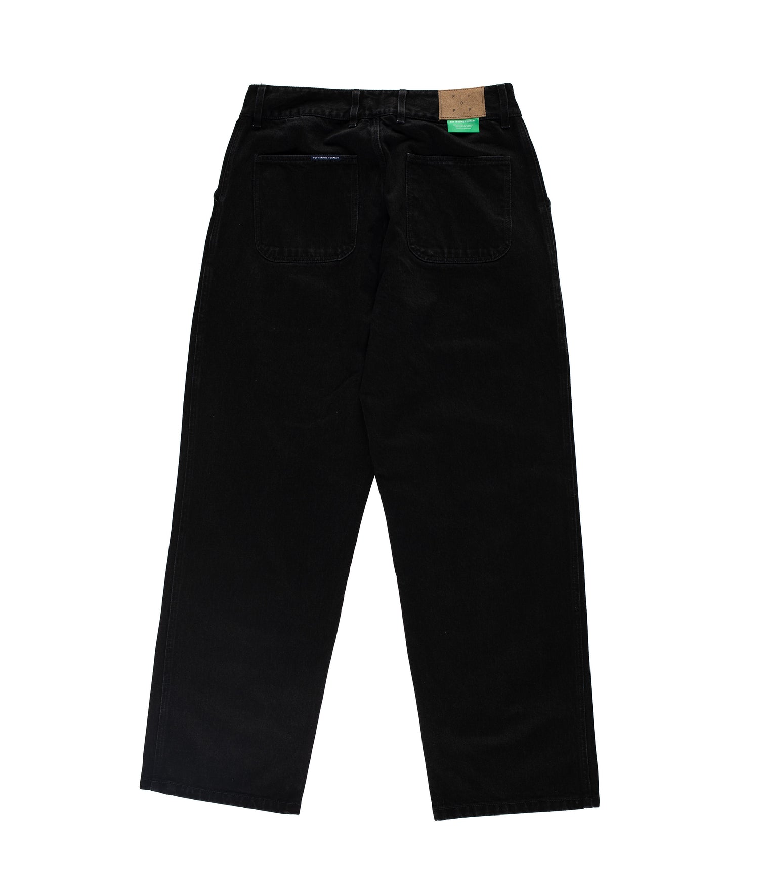 Pop Beattie Denim Pants Rinsed Black