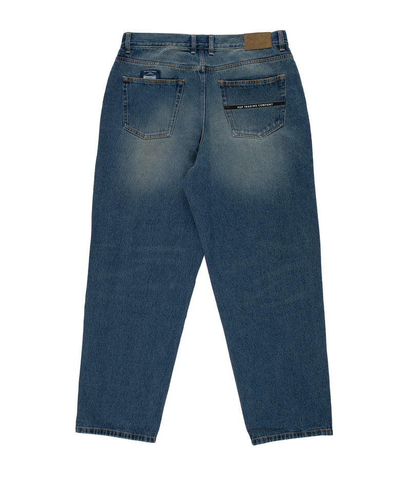 DRS Denim Pants Washed Denim