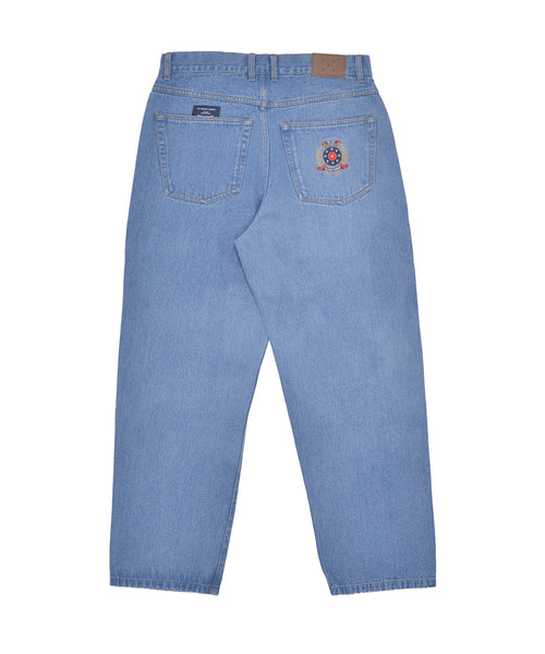 Featured Product Image Of Pop Crest Denim Drs Pants Stonewash