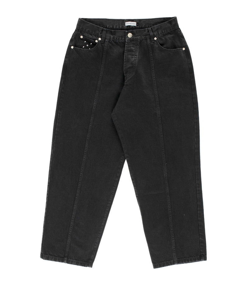 DRS Denim Seam Pants Washed Black Denim