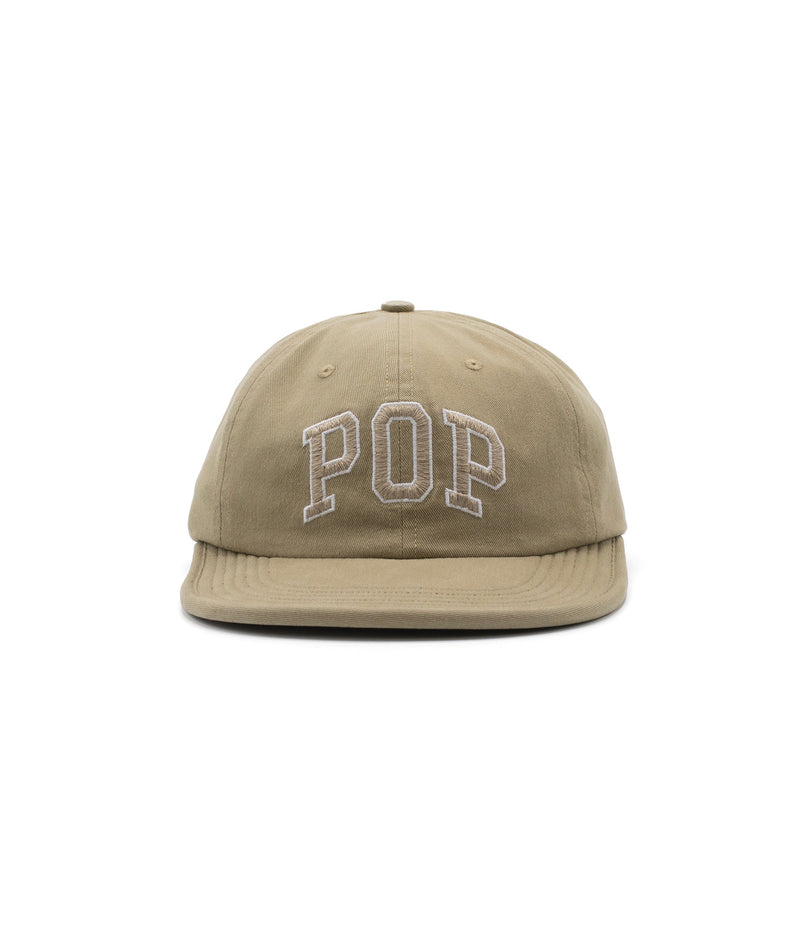 Pop Arch Sixpanel Flexfoam Hat White Pepper