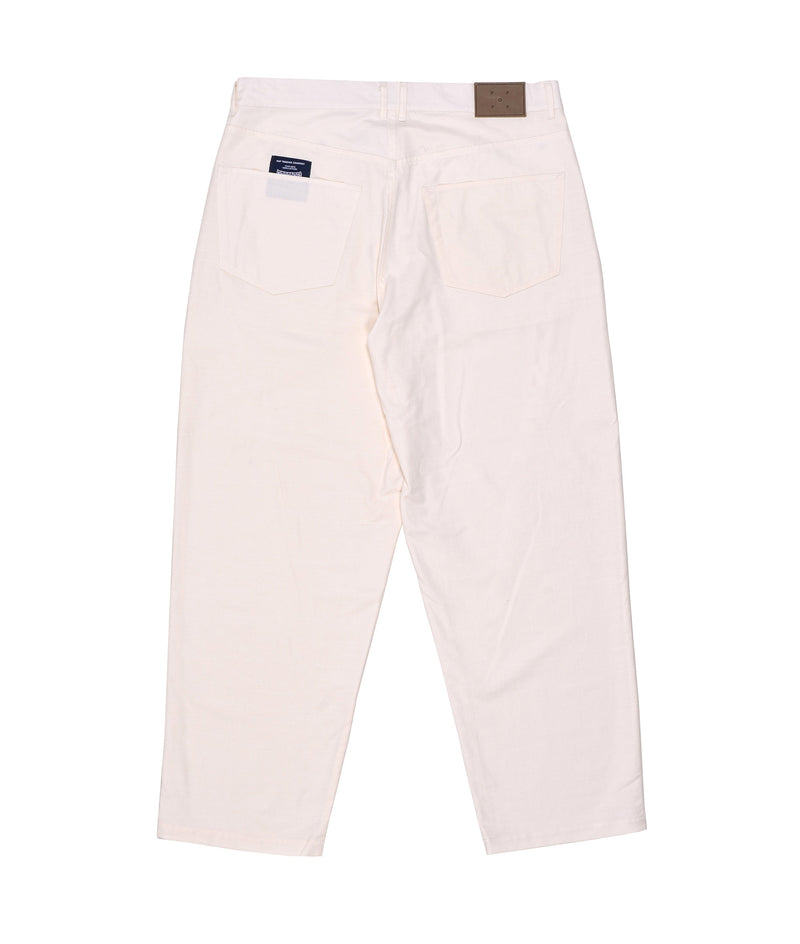 Pop Drs Linen Pants Off White