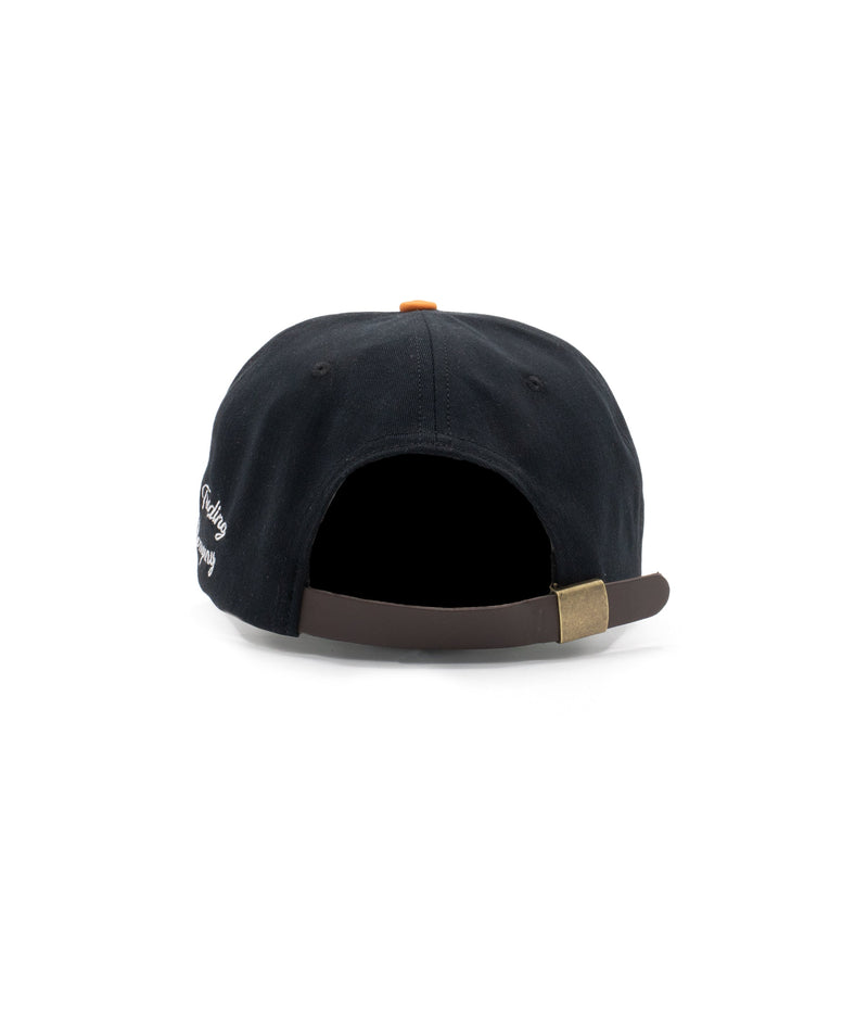 Pop O Sixpanel Hat Black/Cinnamon Stick