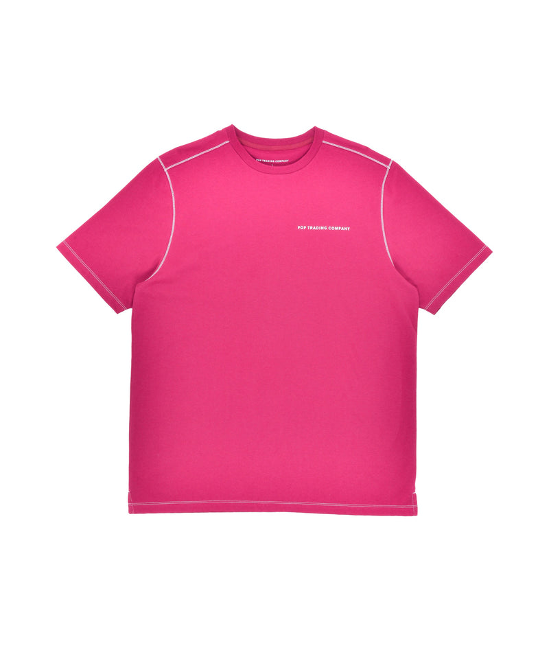 Pop Logo T-Shirt Raspberry