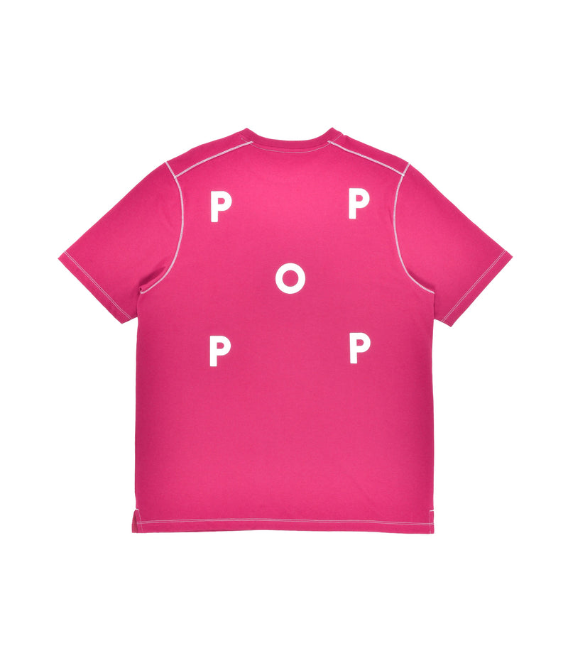 Pop Logo T-Shirt Raspberry