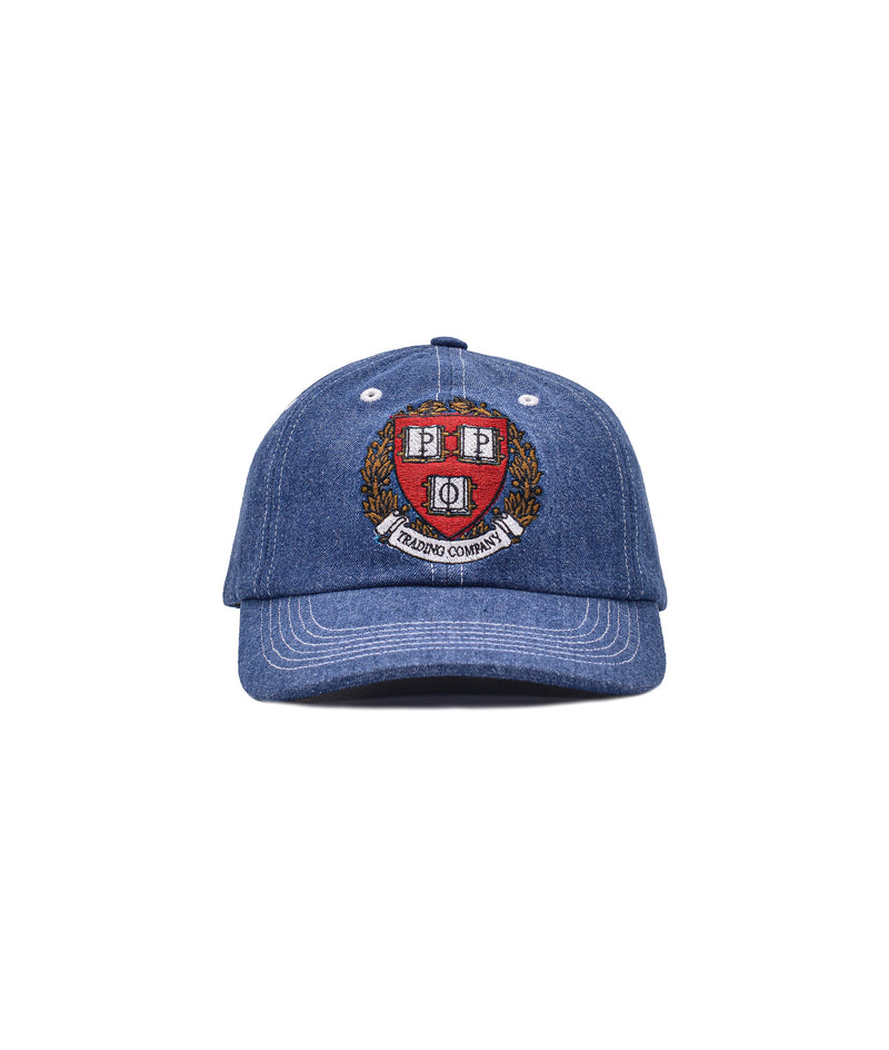 Pop Crest Sixpanel Hat Rinsed Denim