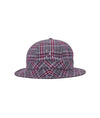 Pop Checked Bell Hat Grey